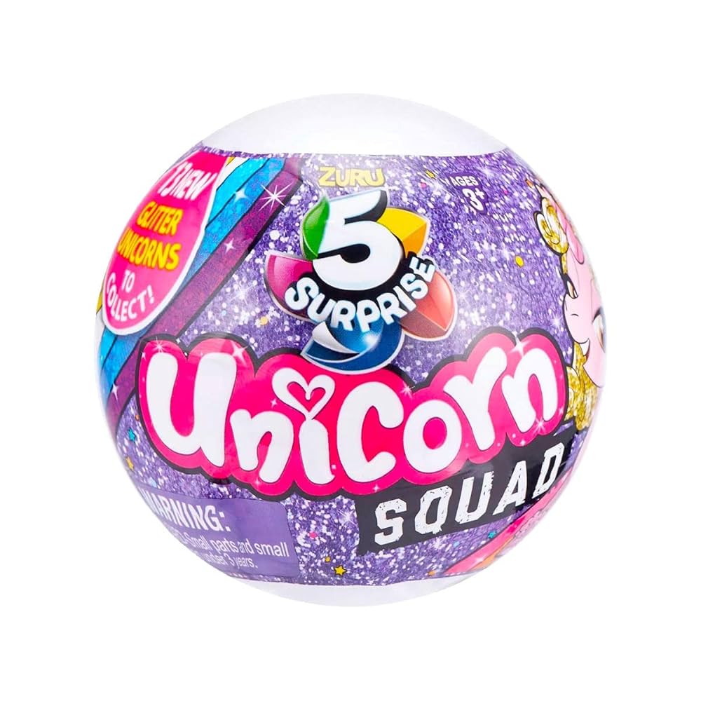Zuru - 5 Surprise Glitter Unicorn Squad