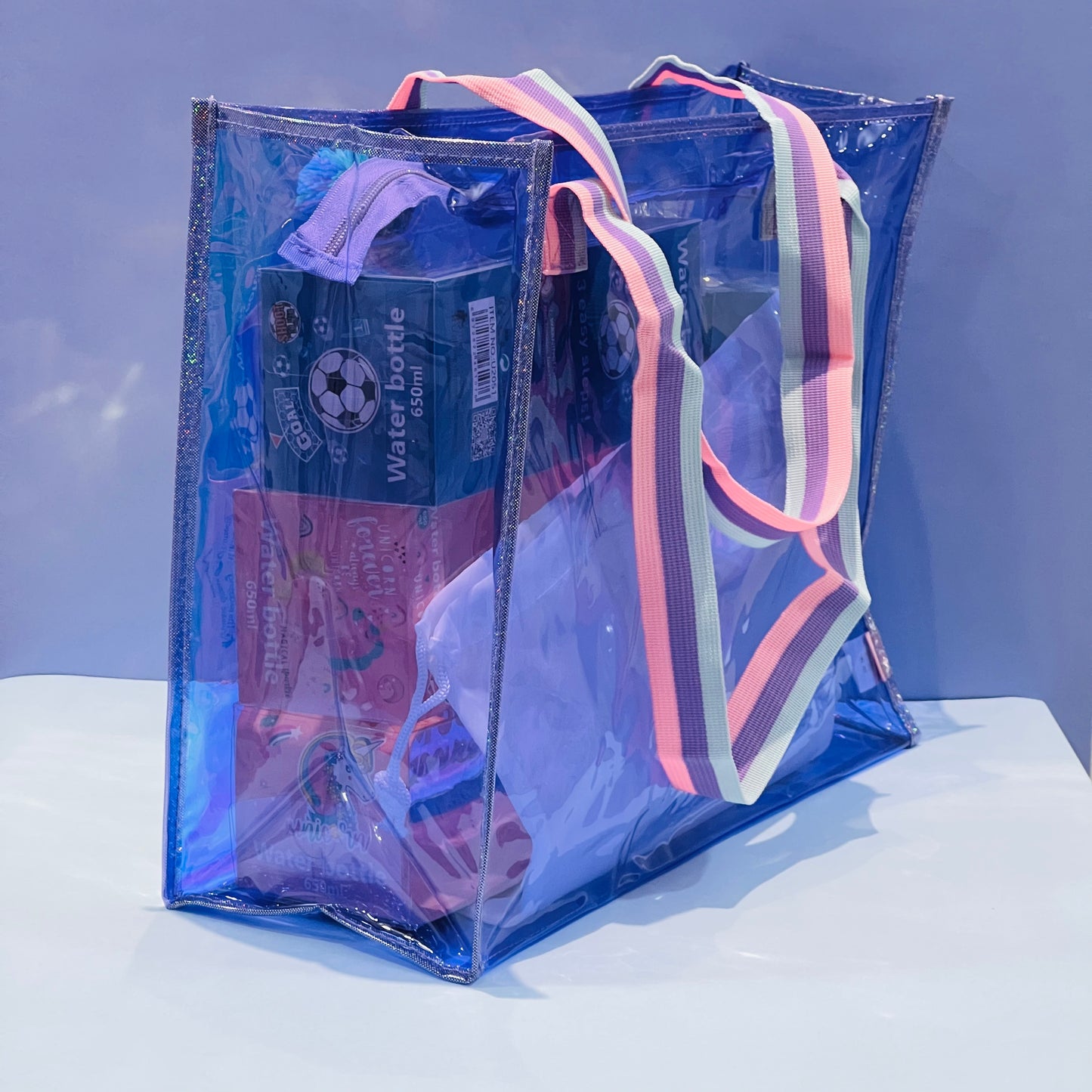 Large Capacity | Multipurpose Holographic Luxury Tote
