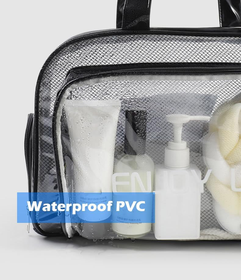 Versatile and Stylish: Big Waterproof Multipurpose Storage Bag with Shoe Pocket