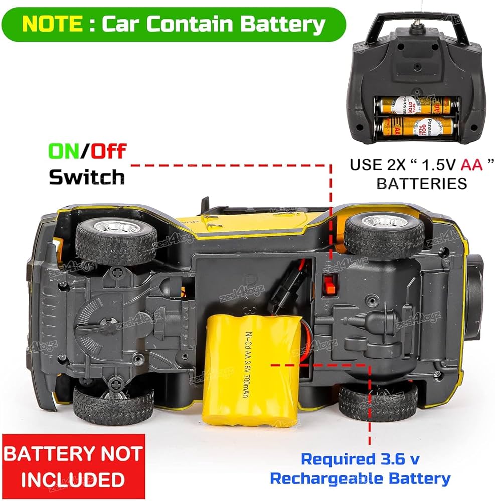 RC Jeep - Off Road 1:22 Metal