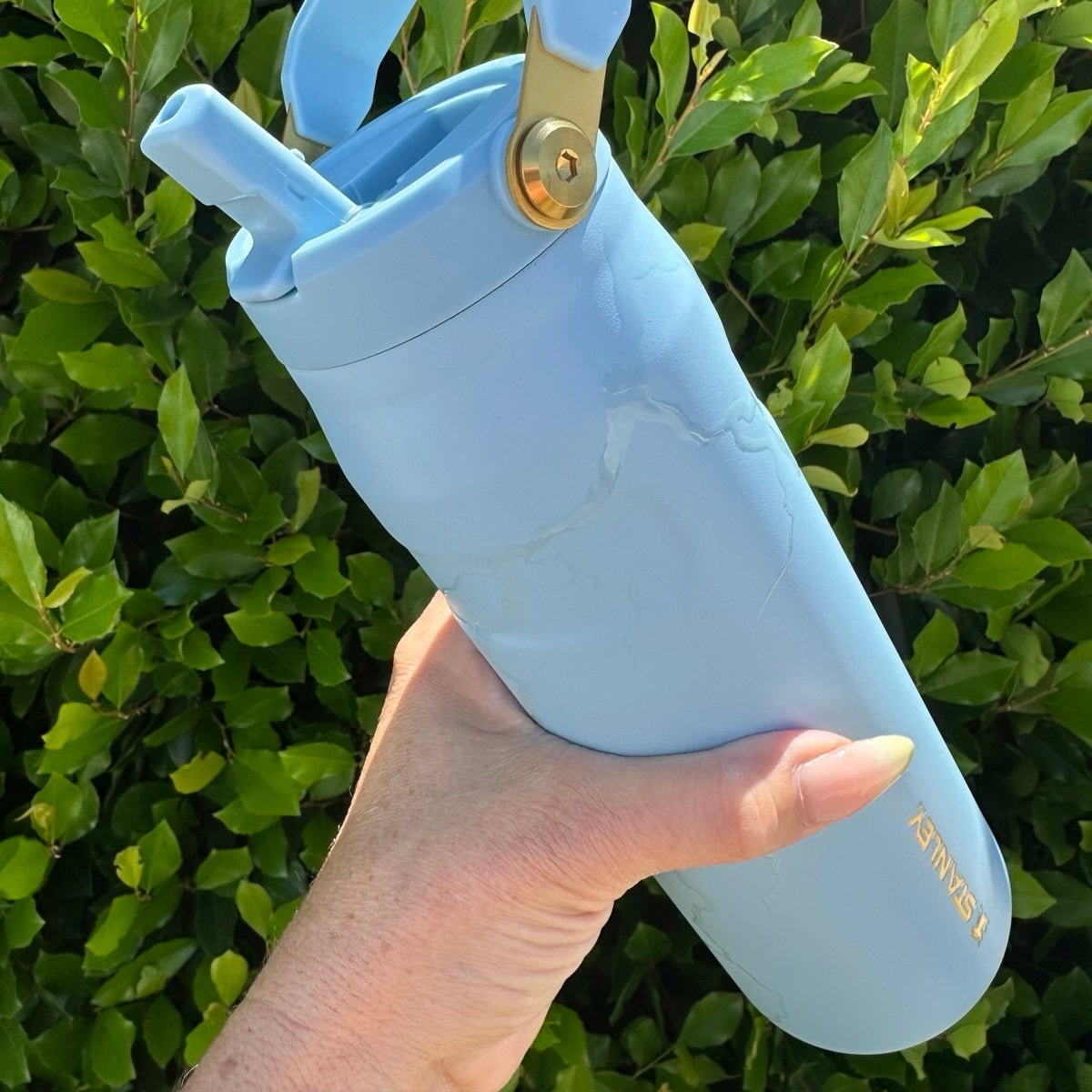 Messi x Stanley 1913 IceFlow™ Flip Straw 2.0 Bottle - Messi Striker Blue