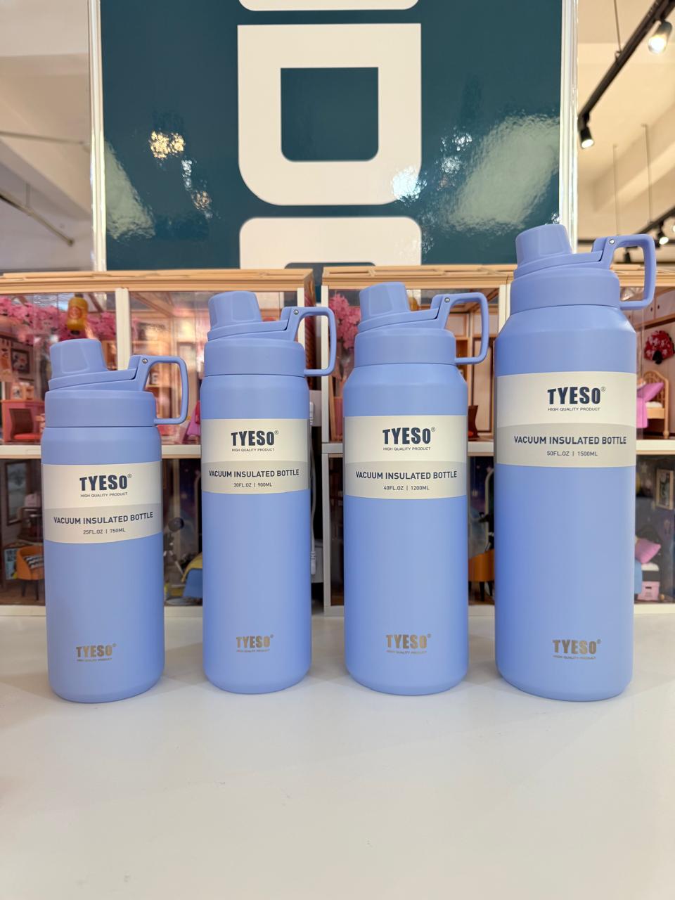 Tyeso 1500 - Vacuum Insulated Matte Bottle