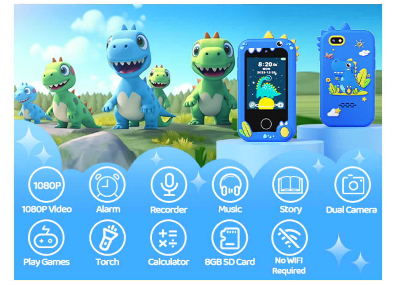 Entertaining Kids - Touch Smartphone/Camera | Learning