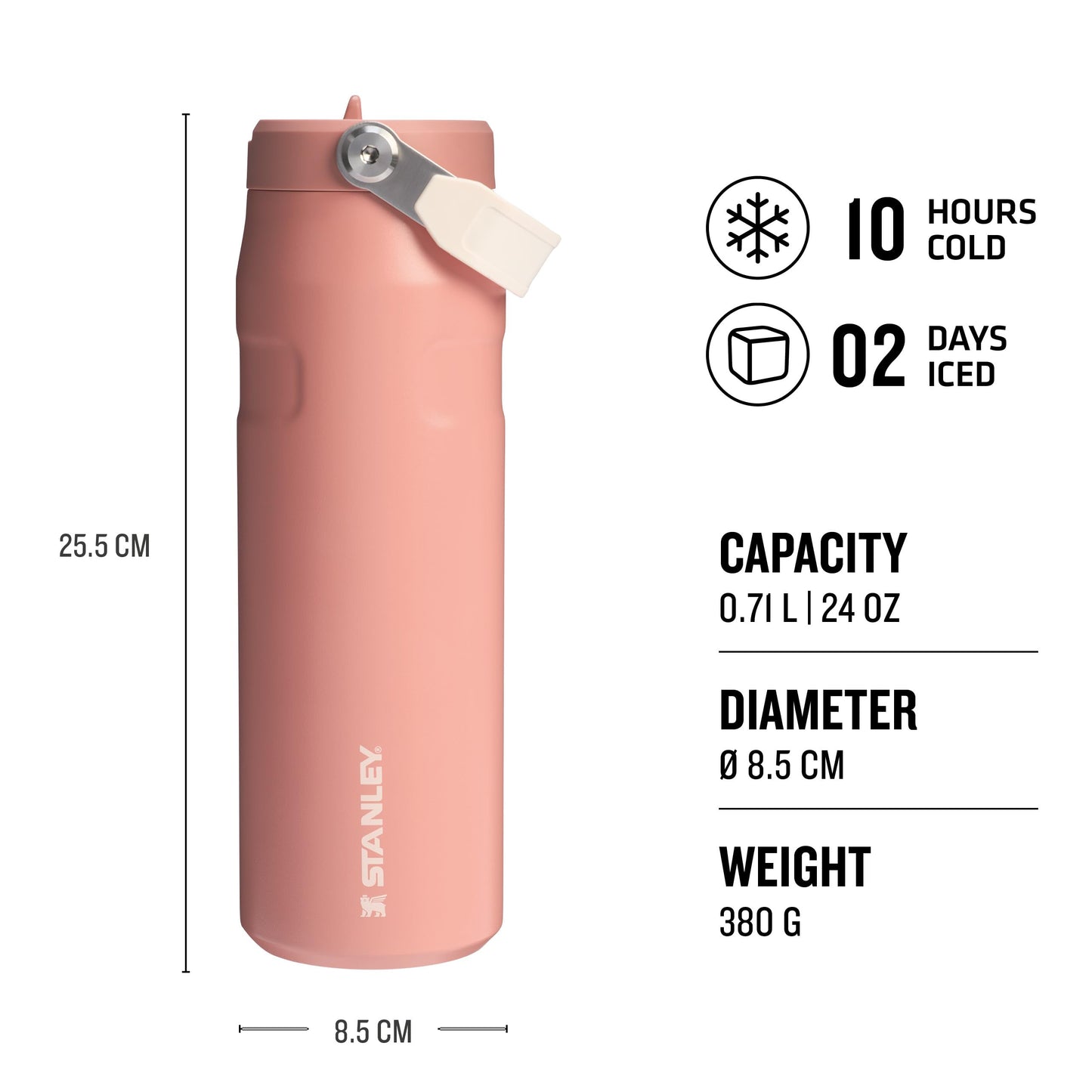STANLEY - IceFlow™ Bottle with Flip Straw Lid | 16oz
