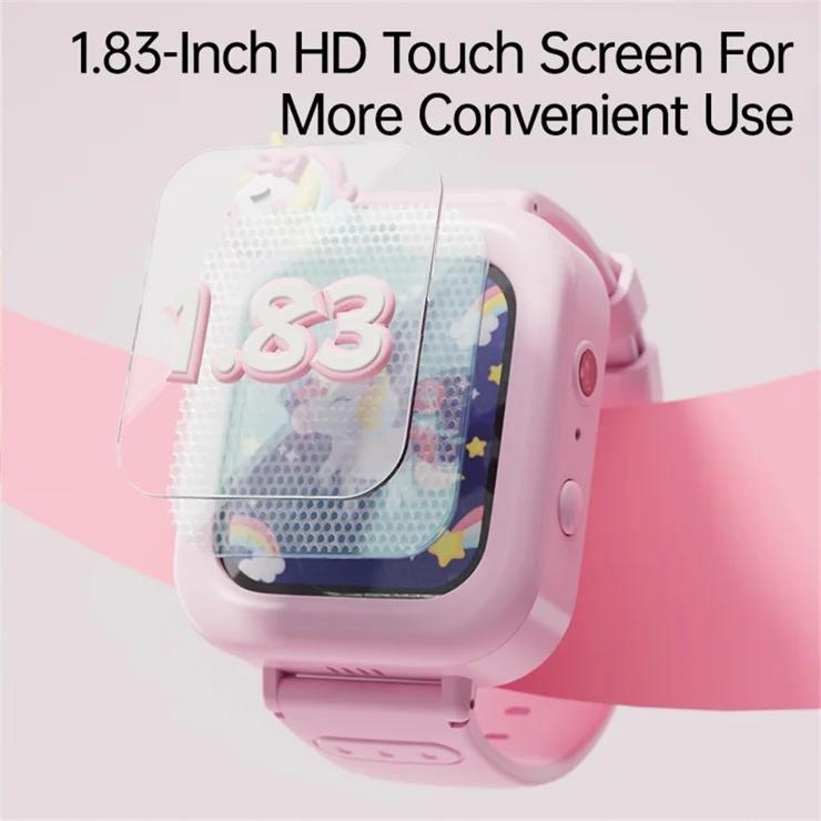 Koool - 1.83” Touch Screen Kids Smart Watch Built In 36 Games Video Recorder Music Player with Flashlight