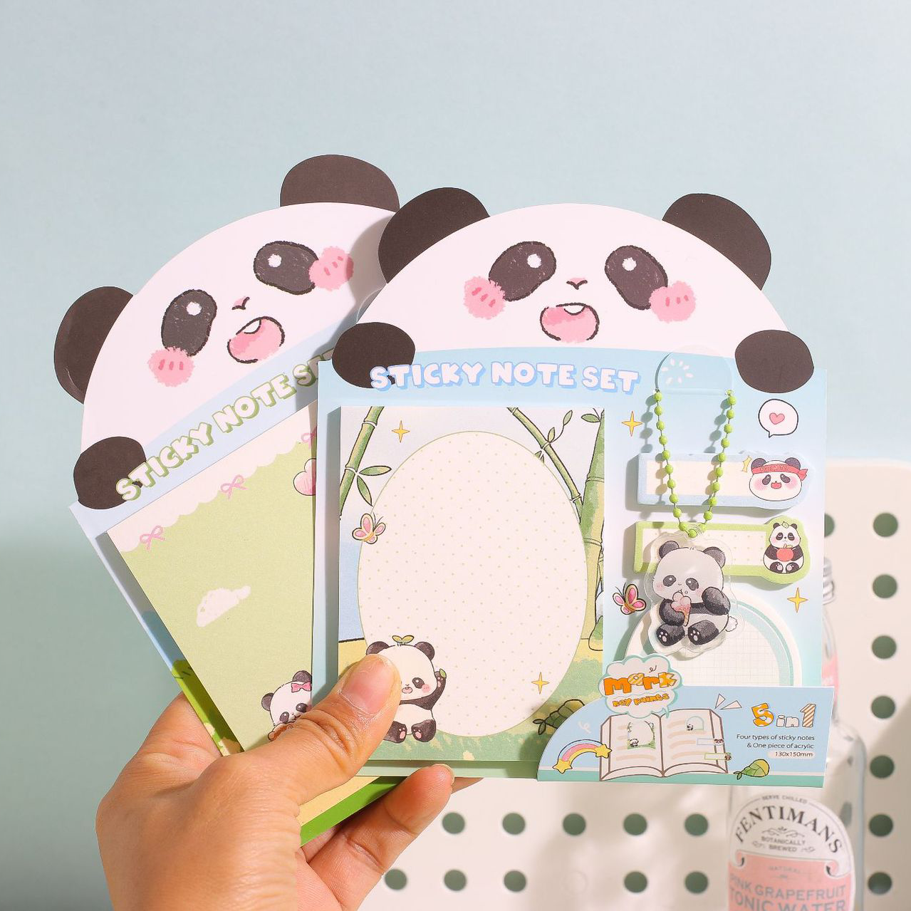 Panda Puddle Sticky Notes