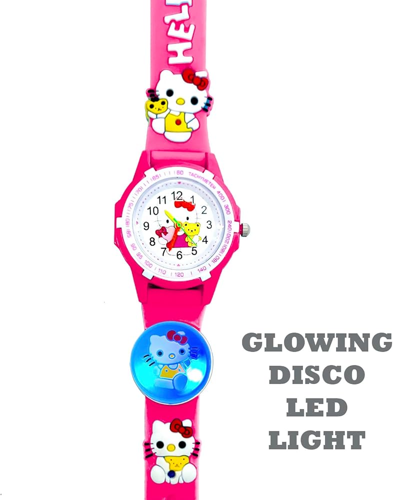 3D Printed Kids Watch with Dancing Lights