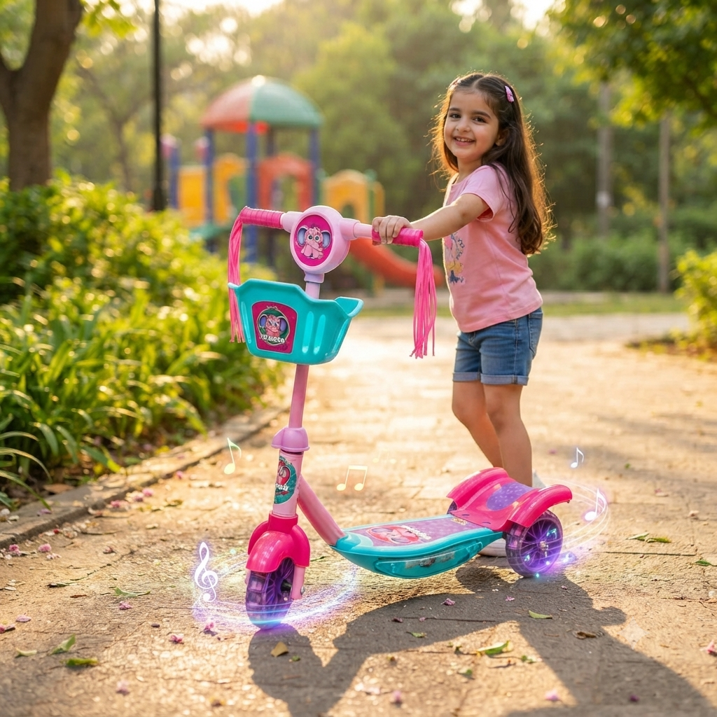 Boom Kids - Musical Scooter | Lights