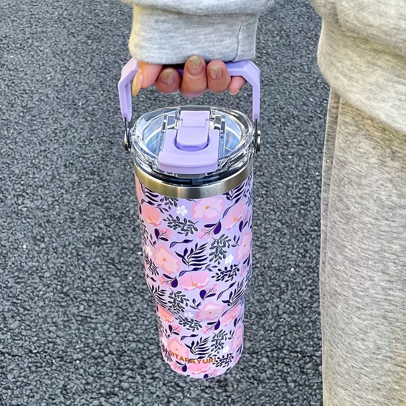 Sitarayuri Floral - Flip Straw | 600ml