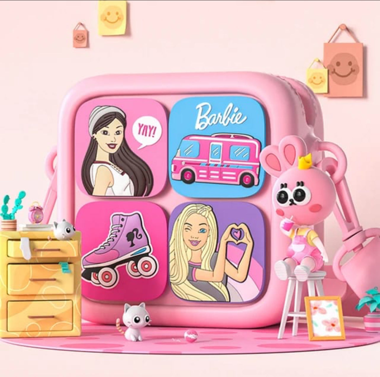BARBIE Fantaisie 3 en 1 - Poupée Barbie Féerique - Coffret Avec Accessoires - Jeux BARBIE Fantaisie 3 en 1 - Poupée Barbie Féerique - Coffret Avec Accessoires - Jeux
