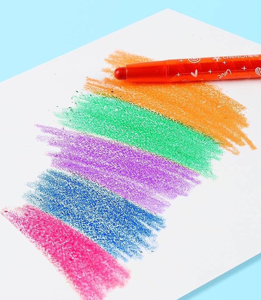 Twist Crayons with Book