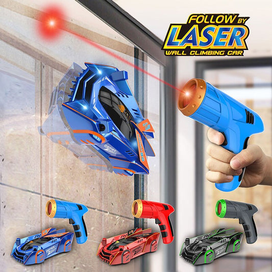 Wall Climbing Laser RC Car