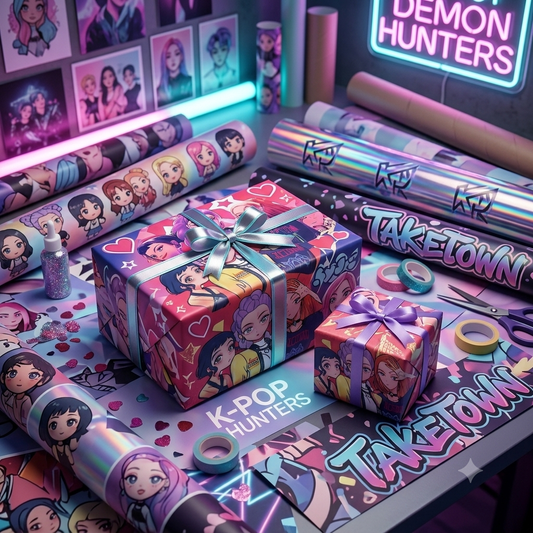 K-Pop - Gift Wrapping Paper | Set of 10pcs
