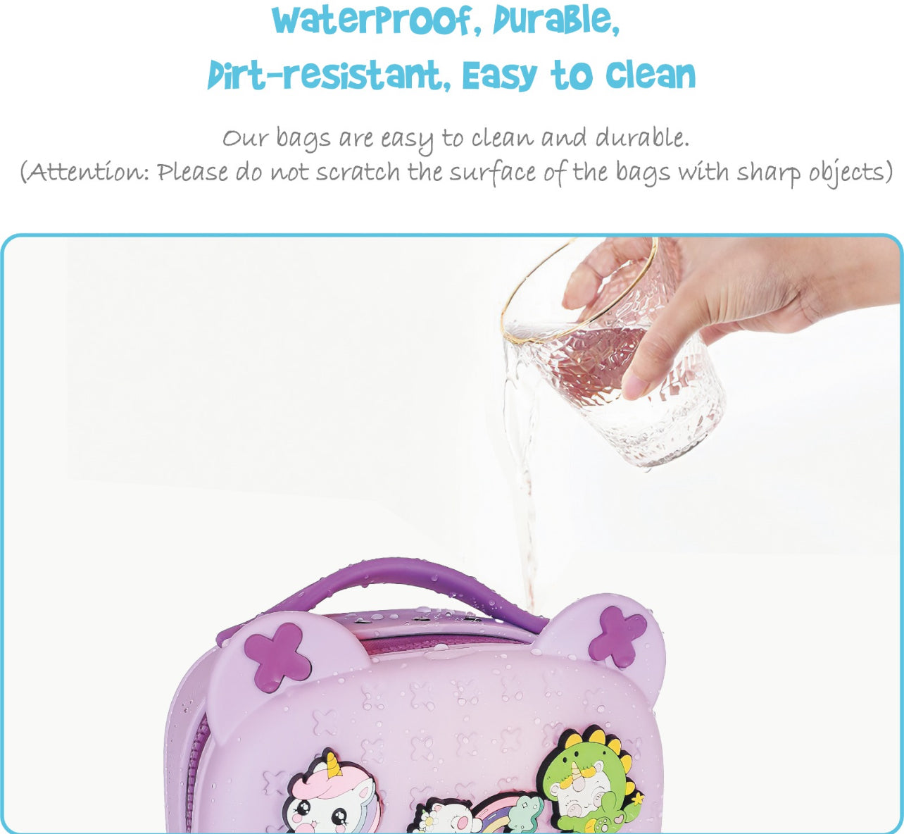 Unicorn Backpack - Crocs Style with Jibbitz