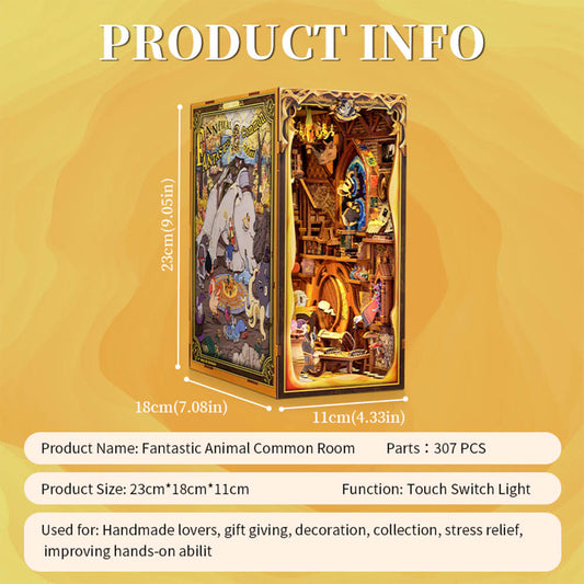 CuteZee - Amazing Common Room | DIY Booknook