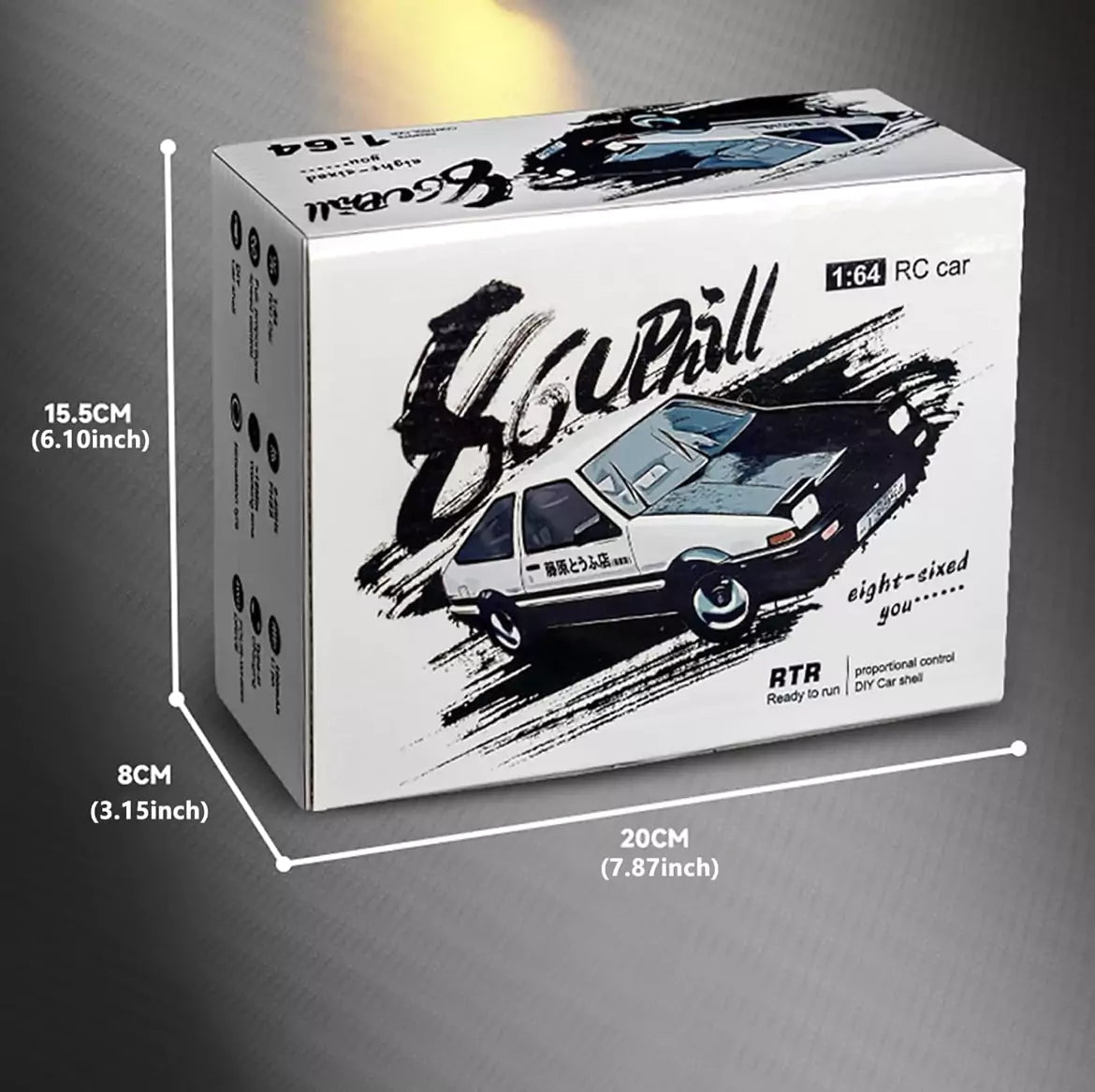 AE86 - Proportional Controlled Drift RC Car