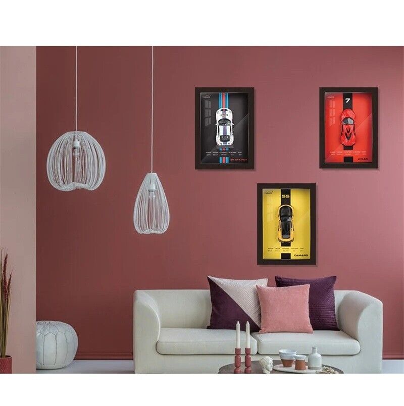 3D Sports Car Frames - 1:32 Model Poster