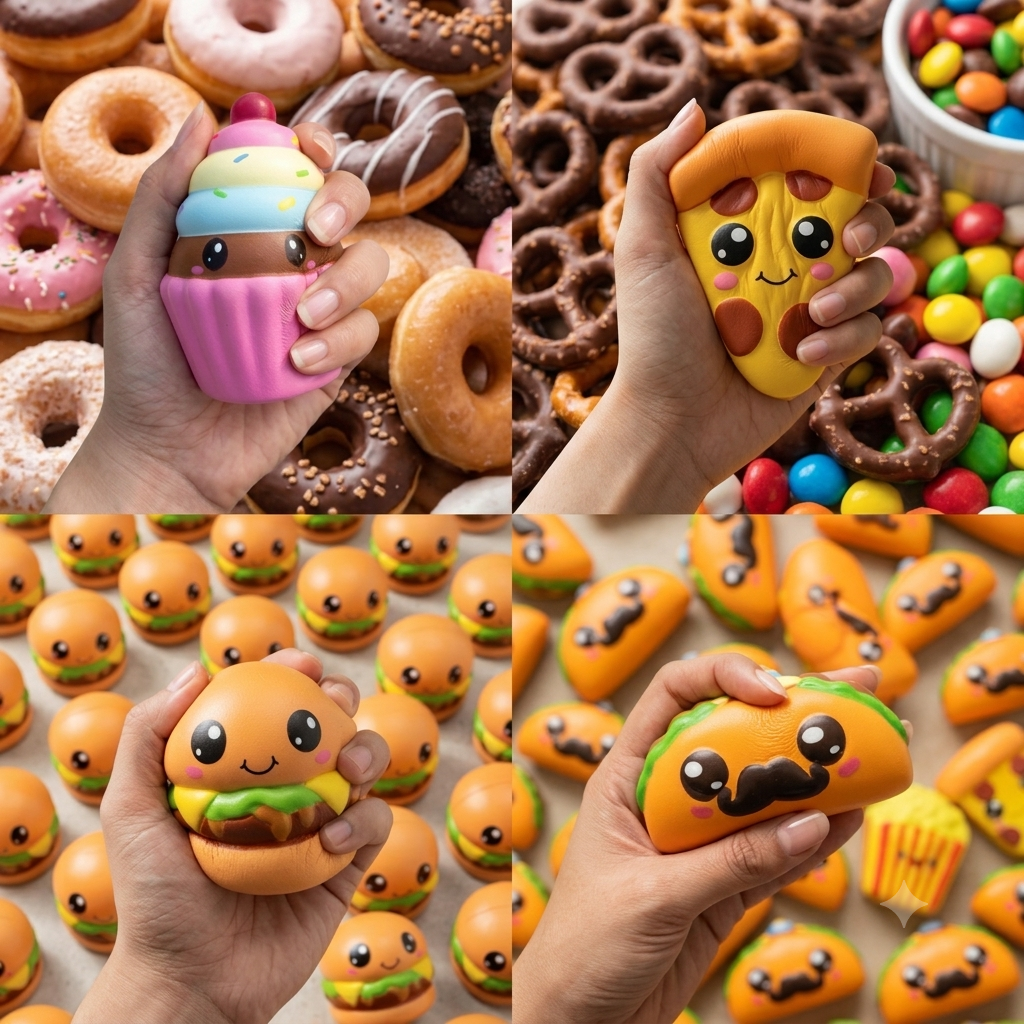 Yum Food Squishy Toy