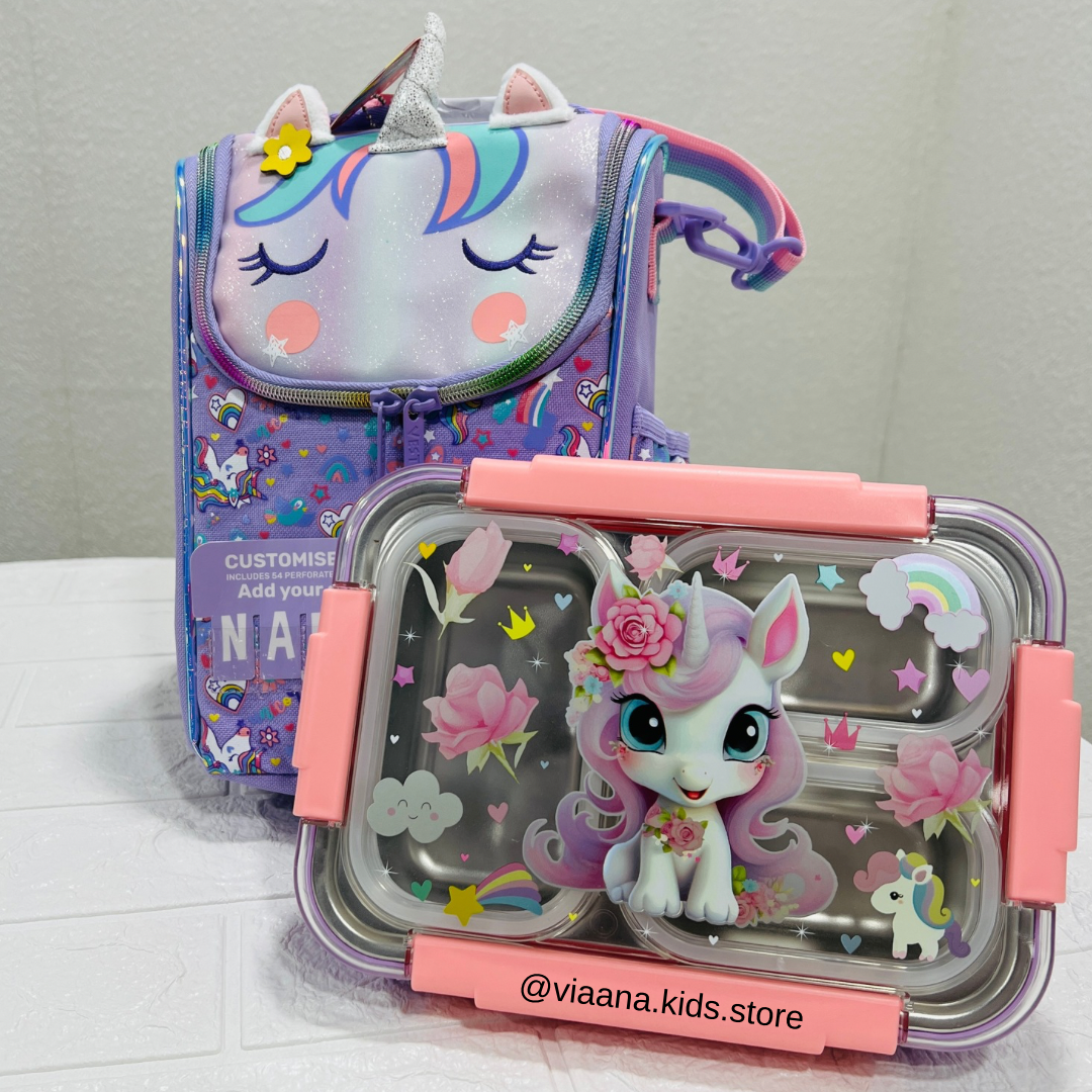 Luxury Combo - Hanging Lunchbags with Spill Free Lunchbox