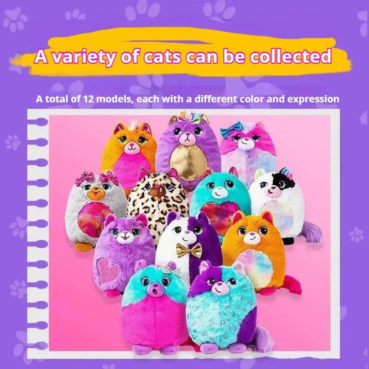 Miskitties - Get Meow | Cat Surprise Plush Toy