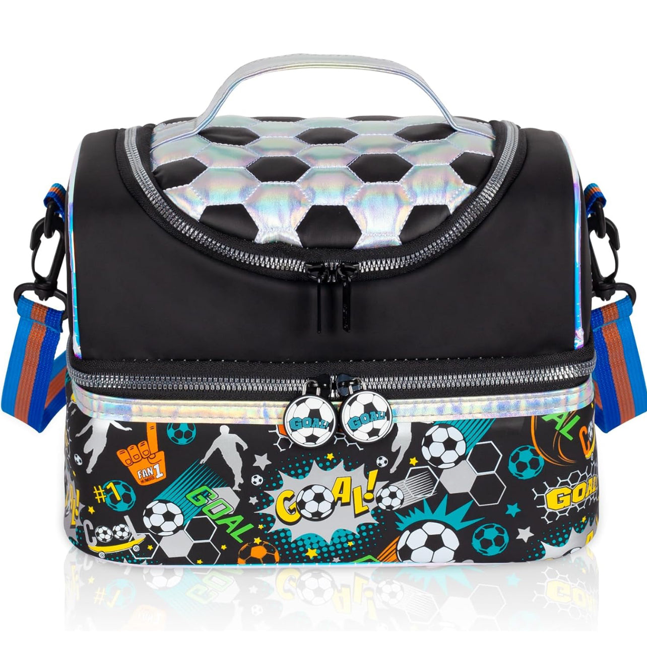 Multipurpose Double Decker Insulated Bag For Kids - Luxury Quality