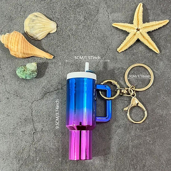 Mini Keychains - Designer Water Bottle