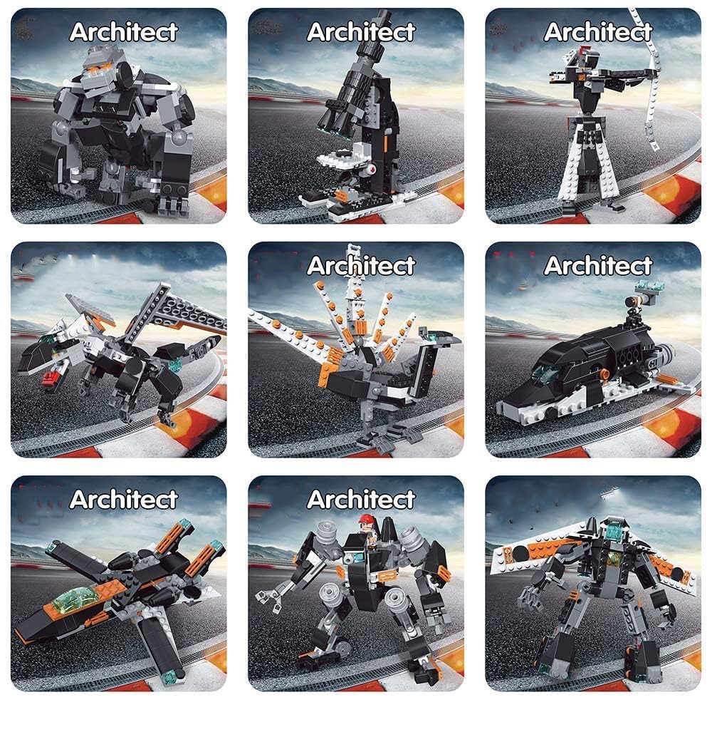 36-in-1 Building Blocks Set β 256+ Pieces Creative Construction Toy
