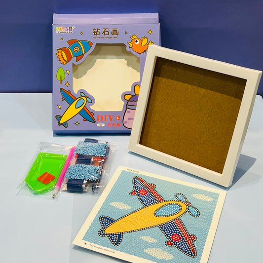 DIY Sparkling Diamond Painting Kits with Frame