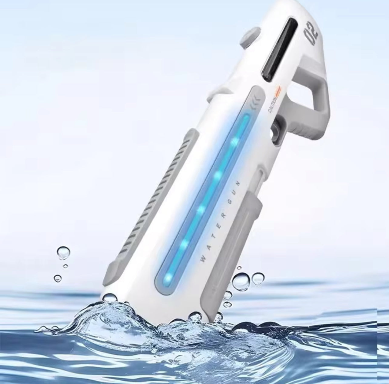 Water Summershot | Double Auto+Manual | 42cm| LED Lights