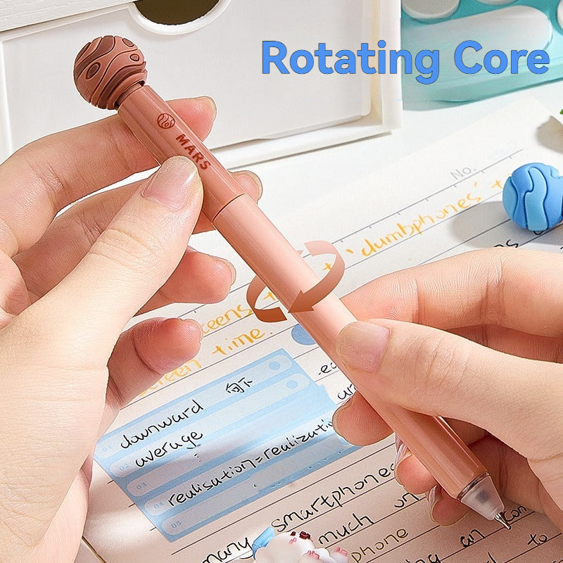 4Pcs Erasable Gel Ink Pen Rotatable | 0.5mm