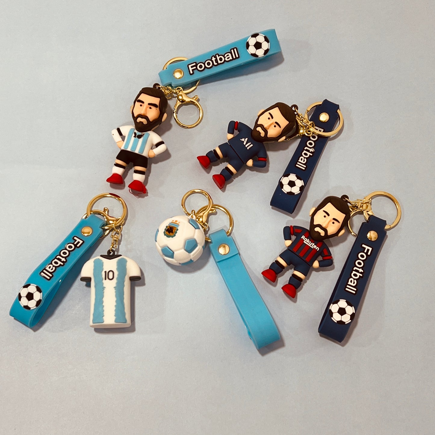 Messi Keychain - 3D Silicone | Unbelievable Quality