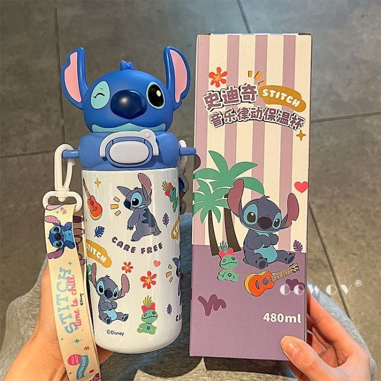 Stitch - 3D Face Premium Sipper |480ml