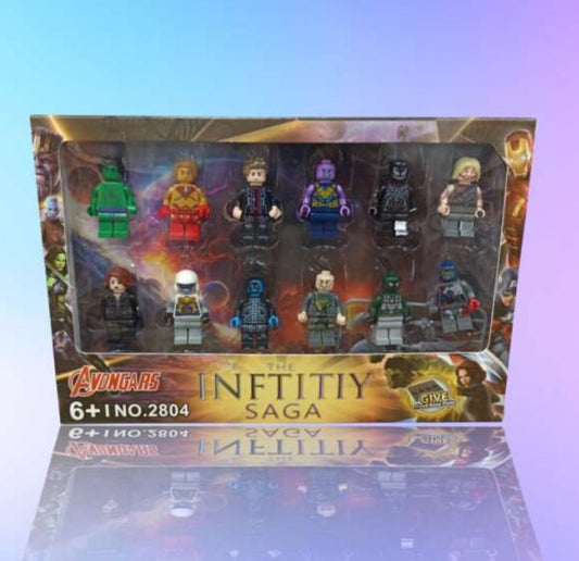 12pcs Infinity Saga Minifigures Building Blocks