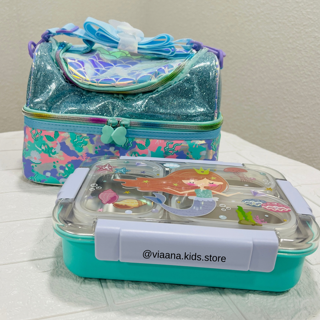 Vest Lunch Combo | Double Decker Lunchbag with Spill Free Lunchbox