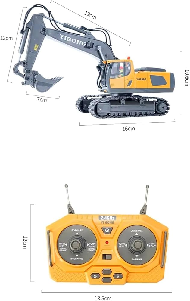 11 Channel RC Excavator Truck