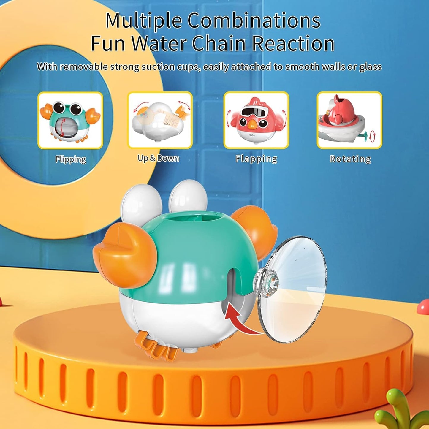 Baby Bath - 5 Charming Water Toys