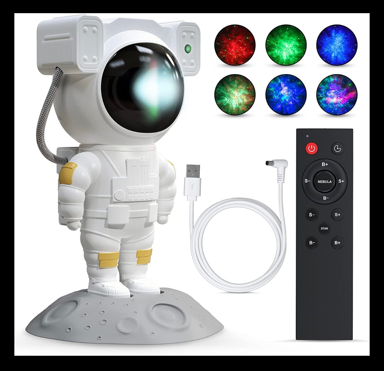 Astronauts Projector - Let’s Go to the Moon