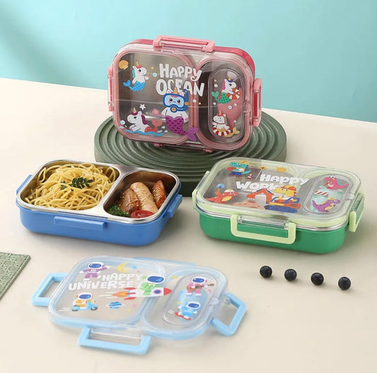 Small Bento - 2 Partitioned Lunchbox | 600ml