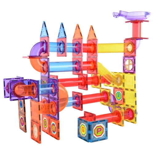 MagBuild - 172pcs Magnetic Marble Run | STEM