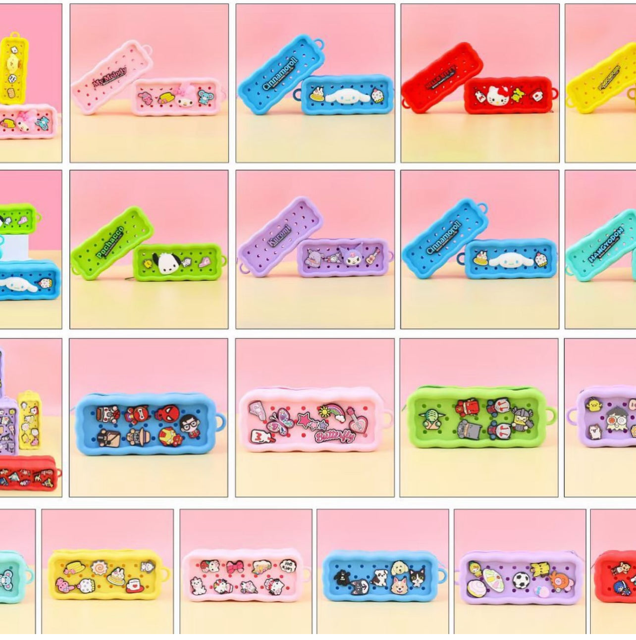 Sanrio Pencil Pouch with Jibbitz