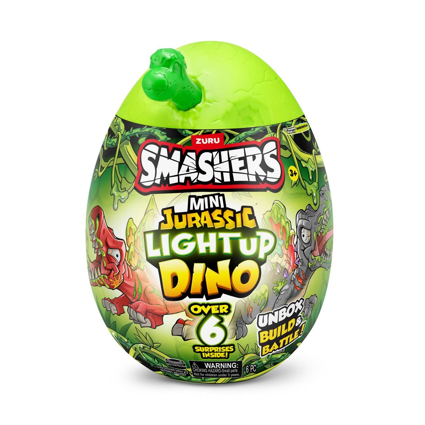 Zuru Smashers - Mini Jurassic Light Up Dino Egg