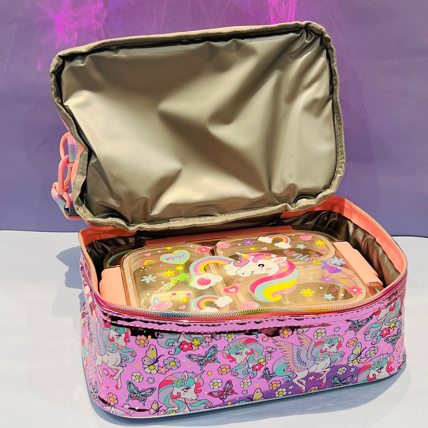 Vest Lunch Combo | Double Decker Lunchbag with Spill Free Lunchbox