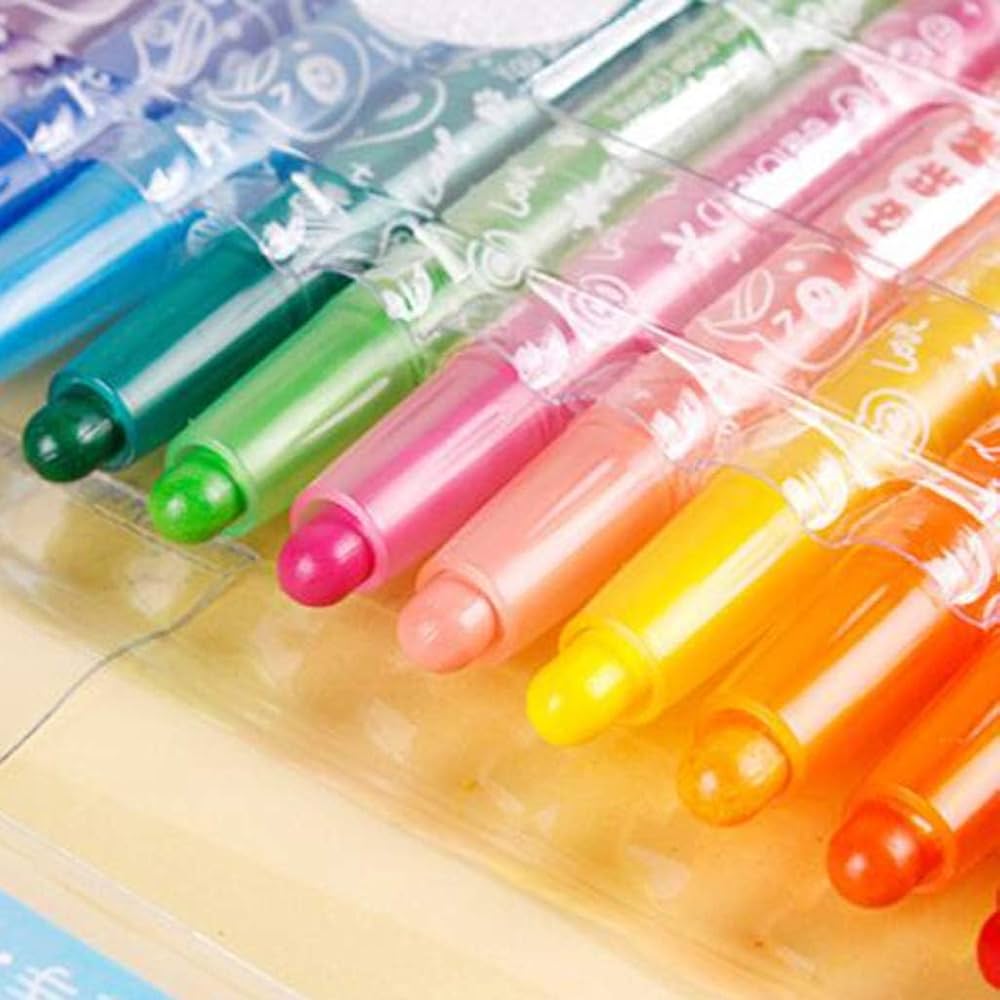 Twist Crayons with Book