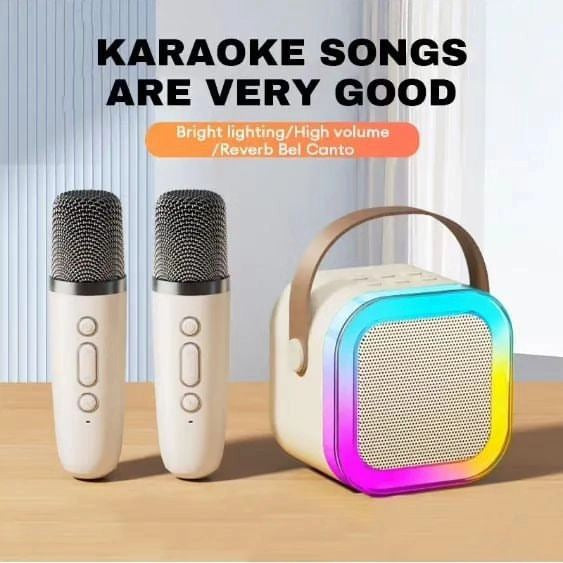 Double Mike Karaoke - Unique | LED Lights | Better Speaker