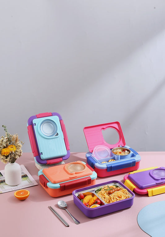 5 Compartments Molly Polly Lunchbox (For Teenagers/Adults)