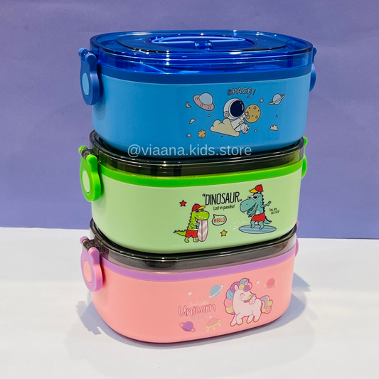 Munchbox - Cute Steel Lunchbox with Lovely Colors  Jo