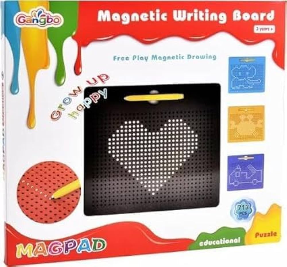 Childrens magnetic writing board on sale