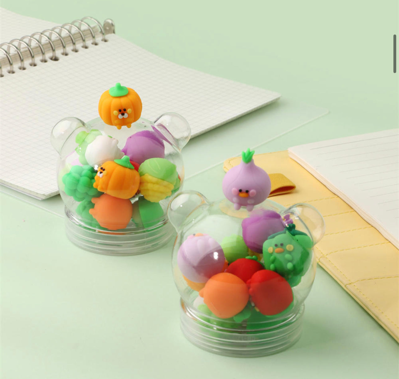 3D Farm Erasers - 12pcs