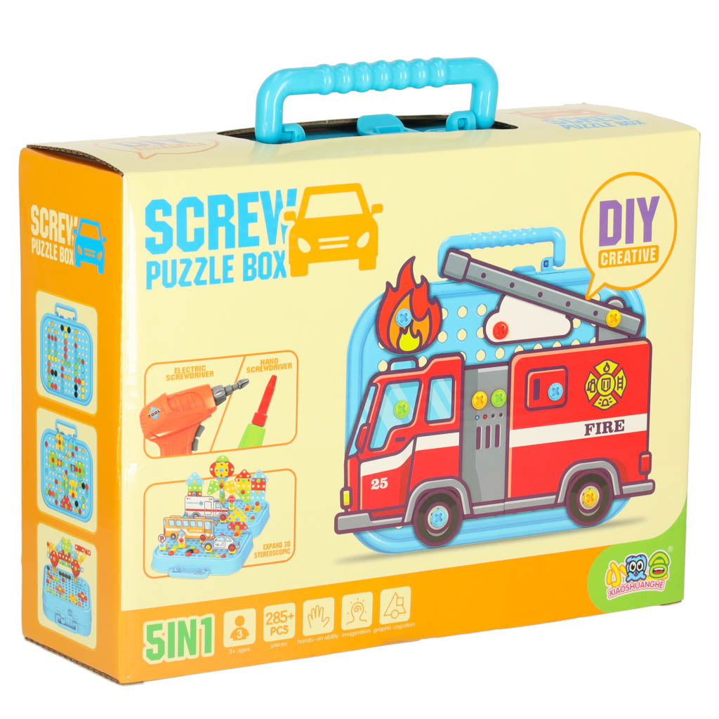 3D Screw Puzzle Box - DIY Creative