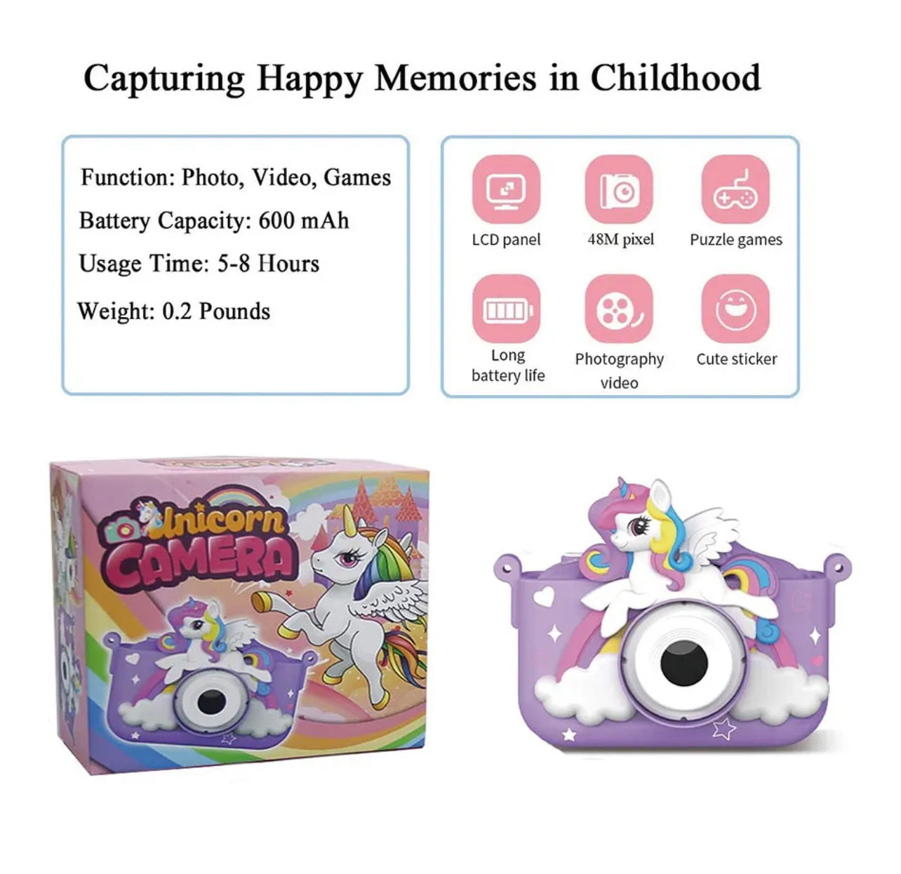 Little Photographer - 40MP Camera with Games